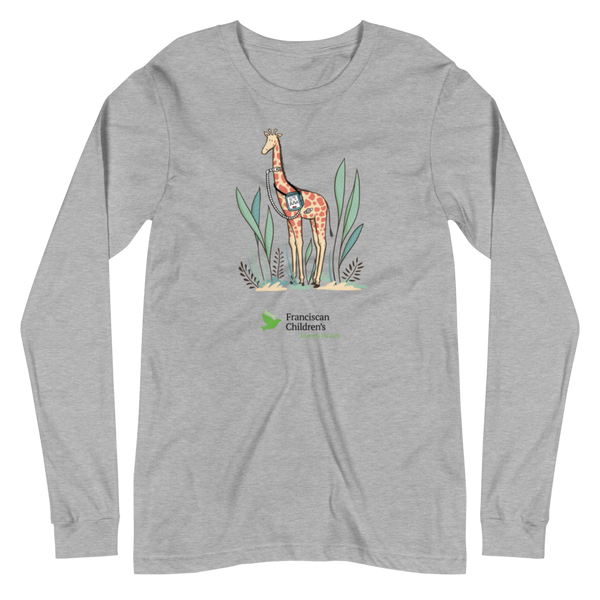 Franciscan Children's - Camiseta de manga larga para adulto con jirafa