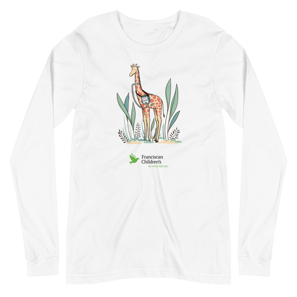 Franciscan Children's - Camiseta de manga larga para adulto con jirafa