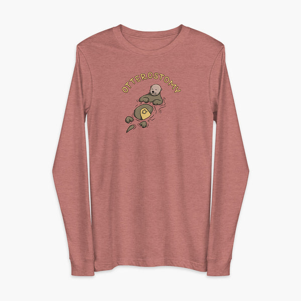 Otterostomy - Adult Long Sleeve T-Shirt