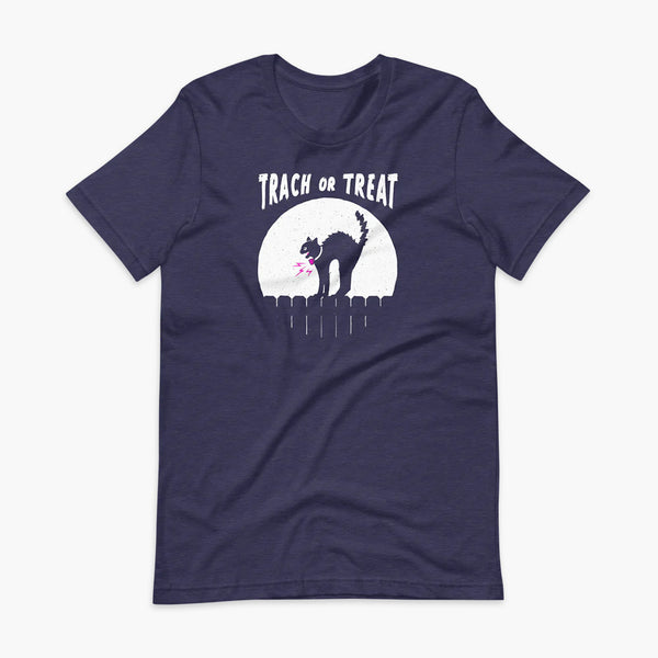 Trach or Treat - Gato - Camiseta para adultos