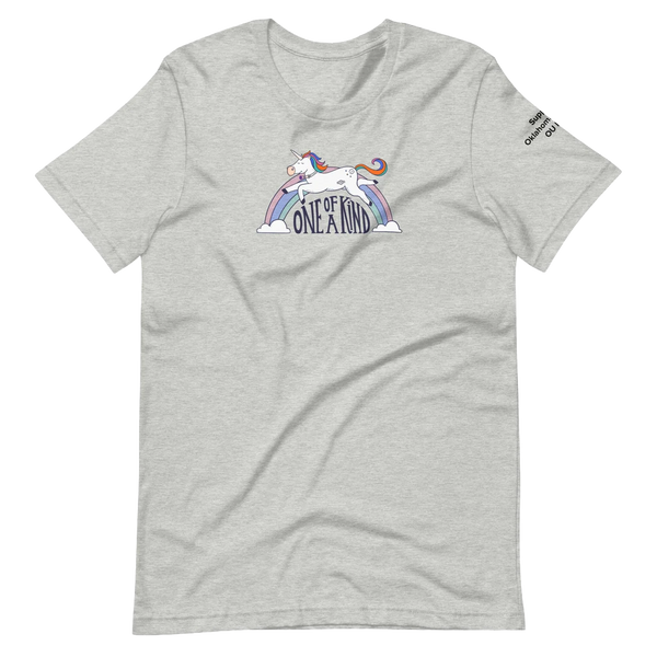 Z - Oklahoma Children's Hospital - One of a Kind Unicorn - Adult T-Shirt