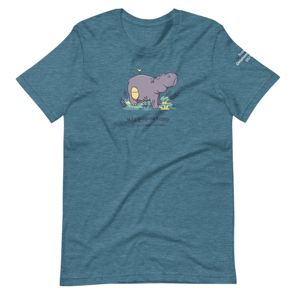 Z - Oklahoma Children's Hospital - Hippopostomy - Adult T-Shirt