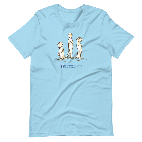 Z - Boston Children's Pulmonary Division - Passy Meerkats - Adult T-Shirt