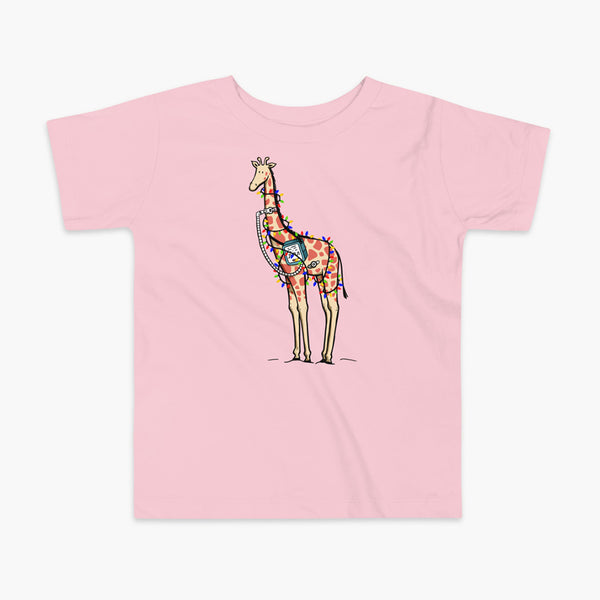 Christmas Giraffe - Kids (2yrs-5yrs) T-Shirt