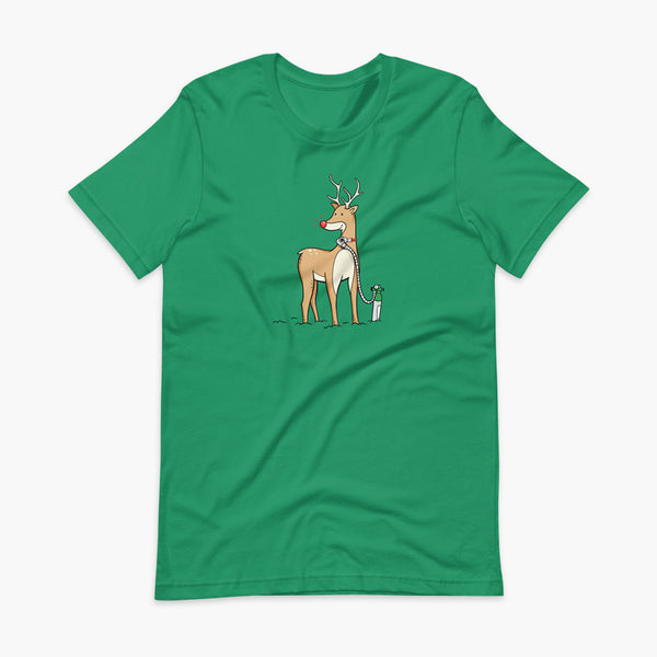 Reindeer with Oxygen  - Adult T-shirt