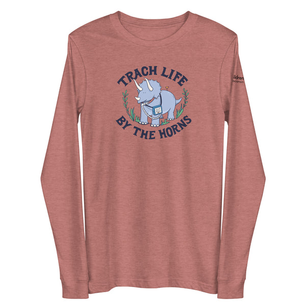 Z - Children's Wisconsin - Trach Life By The Horns - Adult Long Sleeve