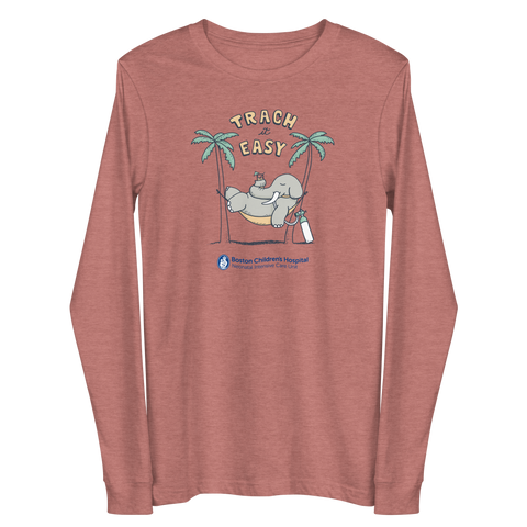 Z - Boston Children's NICU - Trach It Easy - Adult Long Sleeve T