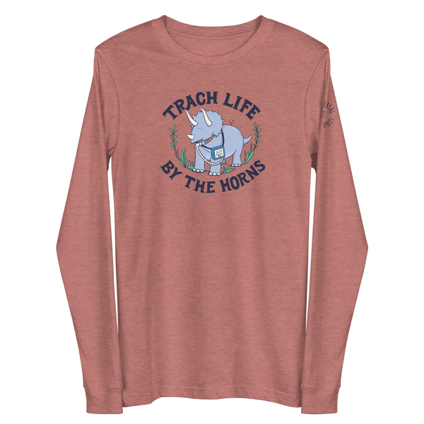 Z - UW Health - Trach Life By The Horns - Camiseta de manga larga para adulto