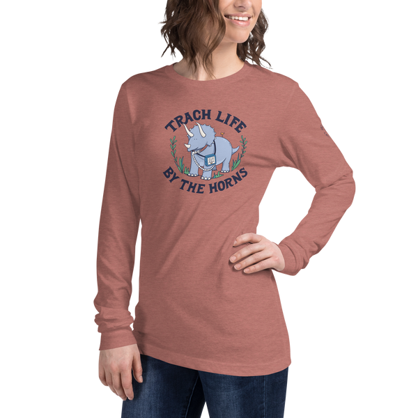 Z - UW Health - Trach Life By The Horns - Adult Long Sleeve T-Shirt