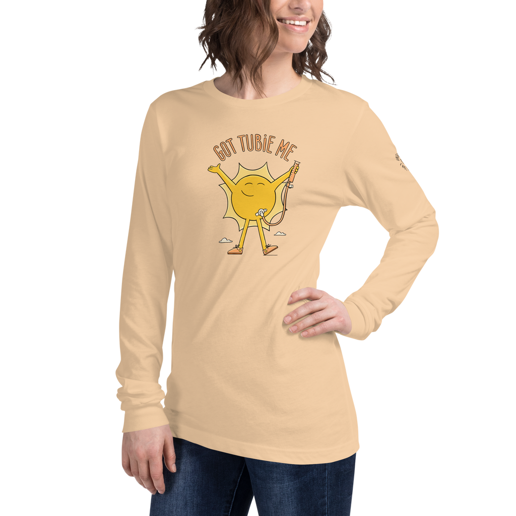 Z UW Health Got Tubie Me Adult Long Sleeve T Shirt StomaStoma z-uw-health-got-tubie-me-adult-long-sleeve-t-shirt-stomastoma