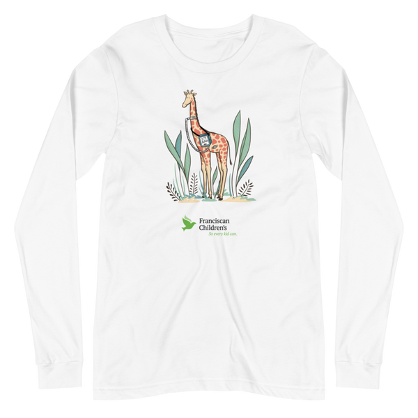 Franciscan Children's - Camiseta de manga larga para adulto con jirafa 