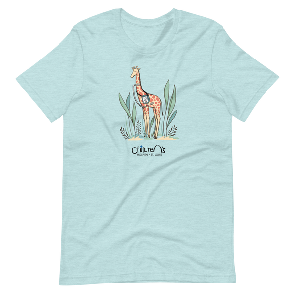 Z- St. Louis Children's Hospital - Junie The Giraffe - Camiseta para adulto