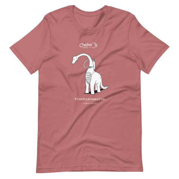 Z - St. Louis Children's Hospital - Trachieosaurus - Adult T-Shirt