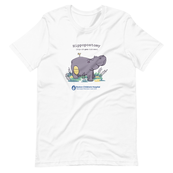 Z - Boston Children's NICU - Hippopostomia - Camiseta para adultos