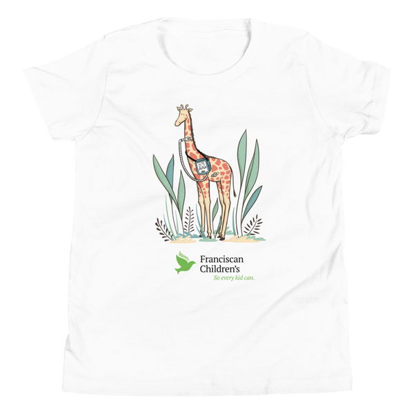 Franciscan Children's - Camiseta juvenil jirafa